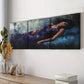 3pcs Abstract Sleeping Woman Purple Waterproof Wall Art Set Canvas Framed 40x60cm - High Quality Print 100% Australian Made Wall Canvas Ready to Hang