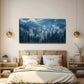 Modern Minimalist Winter Wall Art canvas office home room framed 120x60cm