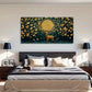 Beautiful Butterfly Golden Wall Art Canvas Office Home Room Framed 120x60cm