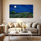 Bohemian Style Vineyard Wall Art Canvas Office Home Room Framed 80x45cm