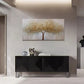 Abstract Golden Tree of Life Wall Art Canvas Office Home Room Framed 120x60cm