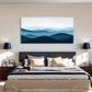 Floral Abstract Modern Deco Wall Art Canvas Office Home Room Framed 120x60cm