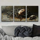 3pcs Medusa's Head Skull Waterproof Dark Wall Art Set Canvas Framed 40x60cm - High Quality Print 100% Australian Made Wall Canvas Ready to Hang