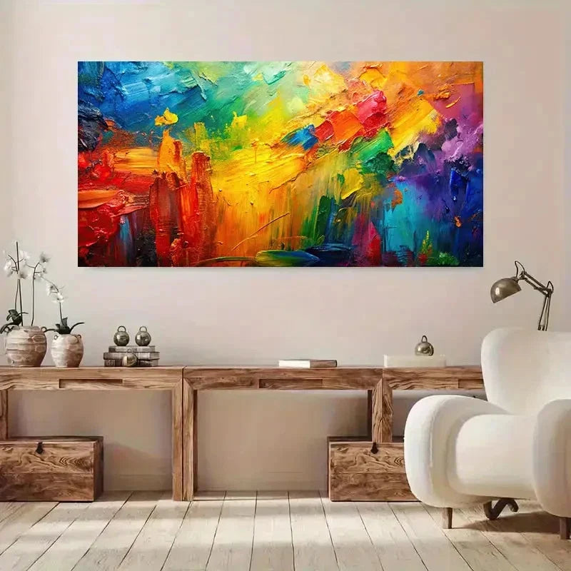 Nordic Minimalist Design Wall Art Canvas Office Home Room Framed 120x60cm