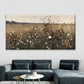 Wildflower Meadow Landscape Wall Art Canvas Office Home Room Framed 120x60cm