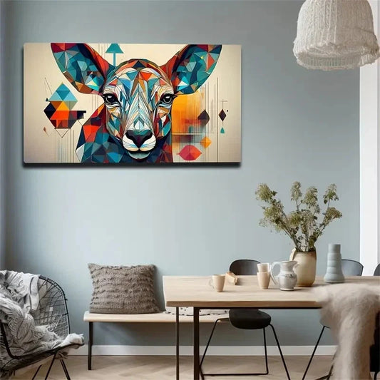Geometric Figures Exquisitely Wall Art Canvas Office Home Room Framed 120x60cm