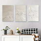 3pcs Snowy Mountain Peaks with Skiers Metal Print Ready to Hang Art