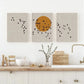 3pcs Flock of Birds Silhouette and Sunrise Wall Art Set Canvas Framed 40x60cm - High Quality Print 100% Australian Made Wall Canvas Ready to Hang