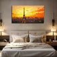 Modern Paris Eiffel Tower Wall Art Canvas Office Home Room Framed 120x60cm