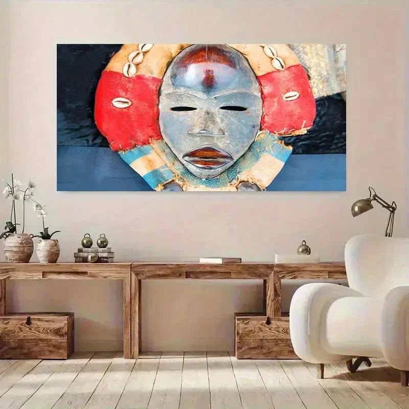 Unique Personality Portrait Wall Art Canvas Office Home Room Framed 120x60cm