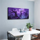 A Forest Full Of Magical Wall Art Canvas Office Home Room Framed 120x60cm