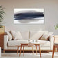Abstract Black Ink Graffiti Wall Art Canvas Office Home Room Framed 80x45cm