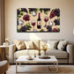Elegant Wine Bottles Glasses Wall Art Canvas Office Home Room Framed 120x60cm