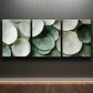 3pcs Green and White Circle Light Perfect Wall Art Set Canvas Framed 40x60cm - High Quality Print 100% Australian Made Wall Canvas Ready to Hang