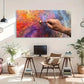 Featuring Lively Paintings Wall Art Canvas Office Home Room Framed 120x60cm
