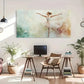 Ballerina Tutu Dance Graceful Wall Art Canvas Office Home Room Framed 120x60cm