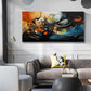 Classic Abstract Geometric Wall Art wall canvas office home room framed 120x60cm
