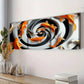3pcs Goldfish Vortex Orange Sky Perfect Wall Art Set Canvas Framed 40x60cm - High Quality Print 100% Australian Made Wall Canvas Ready to Hang