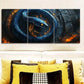 3pcs A Black Snake with a Curse Decor Wall Art Set Canvas Framed 40x60cm - High Quality Print 100% Australian Made Wall Canvas Ready to Hang