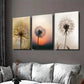 3pcs Vibrant Golden, Sunset, and Silhouette Wall Art Set Canvas Framed 40x60cm - High Quality Print 100% Australian Made Wall Canvas Ready to Hang