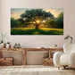 Oak Tree Majestic Sunlitwall canvas office home room framed 120x60cm