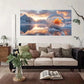 Winter Wonderland Landscape Wall Art Canvas Office Home Room Framed 120x60cm