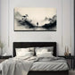 Harmonious Ink Painting Wall Art Canvas Office Home Room Framed 120x60cm