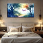 Wings Of A Dragonfly Radiate Wall Art Canvas Office Home Room Framed 120x60cm