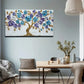 Abstract Realistic Watercolor Wall Art Canvas Office Home Room Framed 80x45cm