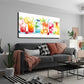 Cold Drinks In Different Colors Wall Art Canvas Office Home Room Framed 120x60cm