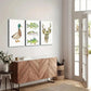 3pcs Watercolor Animal Duck Fish Deer Wall Art Set Canvas Framed 40x60cm - High Quality Print 100% Australian Made Wall Canvas Ready to Hang