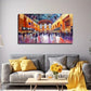 Human Exhibition Hall Wall Art Canvas Office Home Room Framed 80x45cm