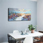 Floral Landscape Classic Wall Art Canvas Office Home Room Framed 120x60cm