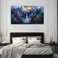 A Wide View Of Mountains Wall Art Canvas Office Home Room Framed 120x60cm