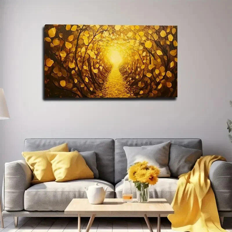 A Dream-Like Road Wall Art Canvas Office Home Room Framed 120x60cm