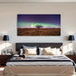 Northern Lights & Bow Trees Wall Art Canvas Office Home Room Framed 80x45cm