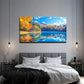 Clear Sky Calm Lake Reflecting Wall Art Canvas Office Home Room Framed 120x60cm