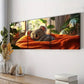 3pcs Cute Koala Adorable Nature Leaf Perfect Wall Art Set Canvas Framed 40x60cm - High Quality Print 100% Australian Made Wall Canvas Ready to Hang