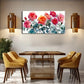 Presents A Set Of Charming Rose Wall Art Canvas Office Home Room Framed 80x45cm