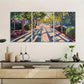 3pcs Dancing Shadows on Sunlit Paths Wall Art Set Canvas Framed 40x60cm - High Quality Print 100% Australian Made Wall Canvas Ready to Hang