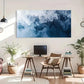 Dynamic Flow Atmosphere Serene Wall Art Canvas Office Home Room Framed 120x60cm