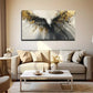 Featuring Abstract Flying Birds Wall Art Canvas Office Home Room Framed 120x60cm