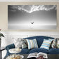 Flying in the Sky Modern Wall Art Canvas Office Home Room Framed 120x60cm