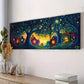 3pcs Art Deco Modern Forest Scene  Wall Art Set Canvas Framed 40x60cm - High Quality Print 100% Australian Made Wall Canvas Ready to Hang