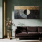 Echoes of the Infinite Wall Art Canvas Office Home Room Framed 80x45cm