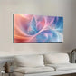 Vibrant Pink Orange Blue Wall Art canvas office home room framed 120x60cm