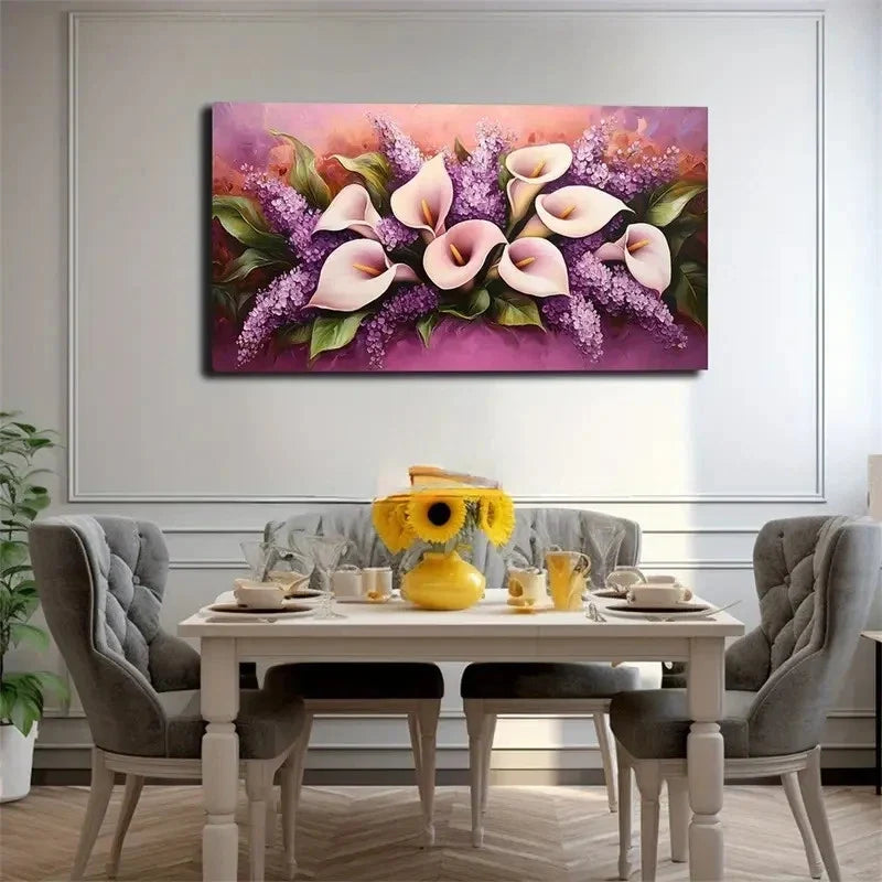 Minimalist Style Creative Wall Art Canvas Office Home Room Framed 80x45cm