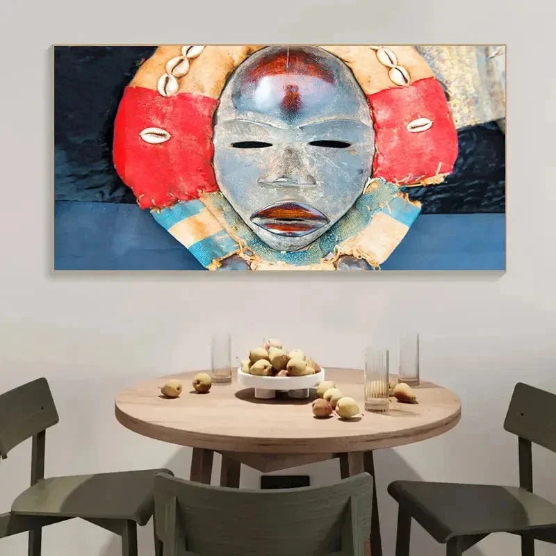 Unique Personality Portrait Wall Art Canvas Office Home Room Framed 120x60cm