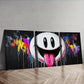 3pcs Ghostly Smile Funny Colorful Sky Perfect Wall Art Set Canvas Framed 40x60cm - High Quality Print 100% Australian Made Wall Canvas Ready to Hang