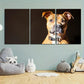 3pcs Rustic Animal Greenery Accents Metal Print Ready to Hang Art